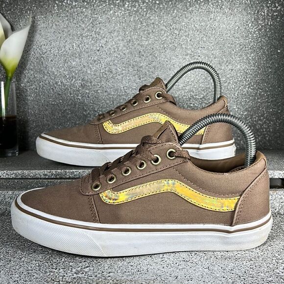Vans Ward Deluxe Ortholite Old Skool Sneakers Shoes Size 6.5 - Picture 1 of 8